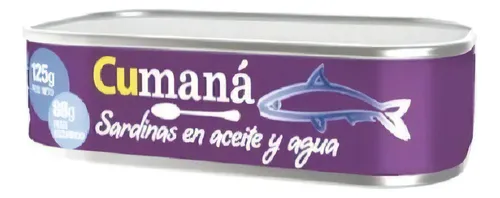 Sardinas En Aceite Cumaná 125g