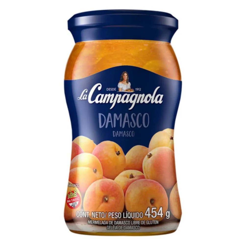 Mermelada Damasco La Campagnola  454g