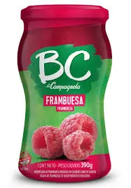 Mermelada Frambuesa BC 390 g