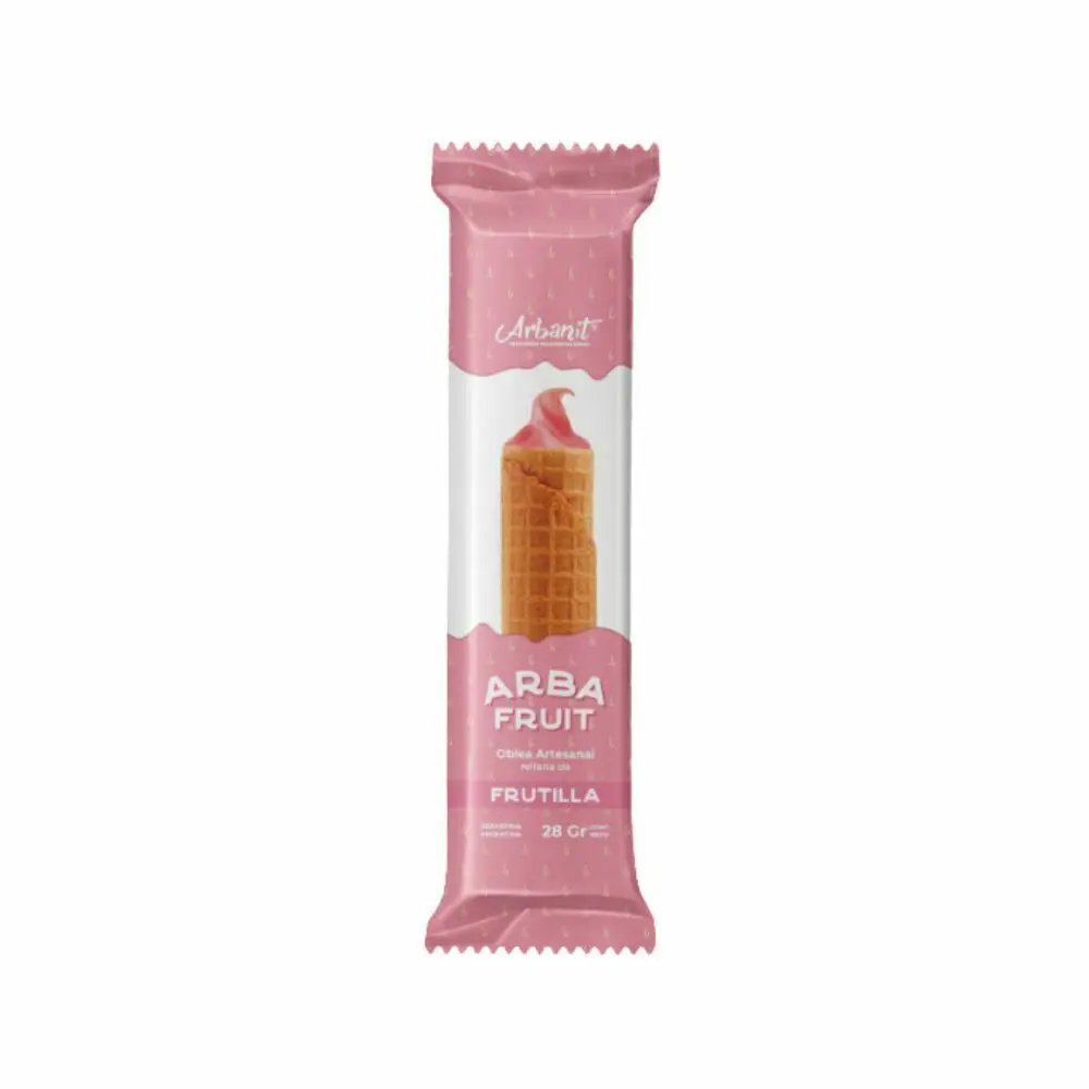Cubanito Pasta Frutilla Arbanit 28g