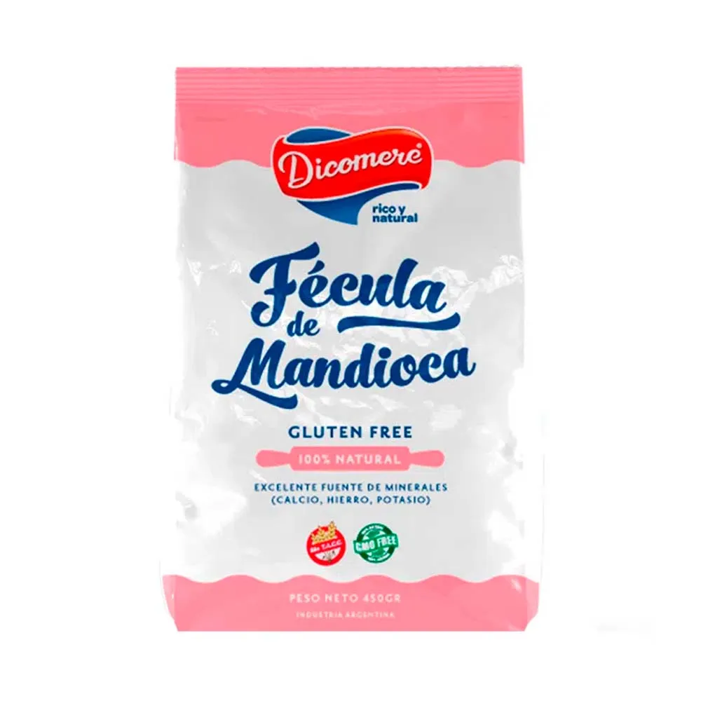 Fécula De Mandioca Dicomere 450g