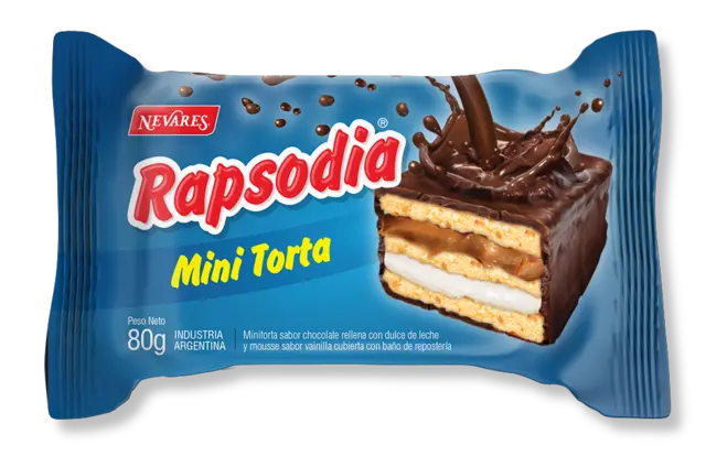 Minitorta Rapsodia 80g