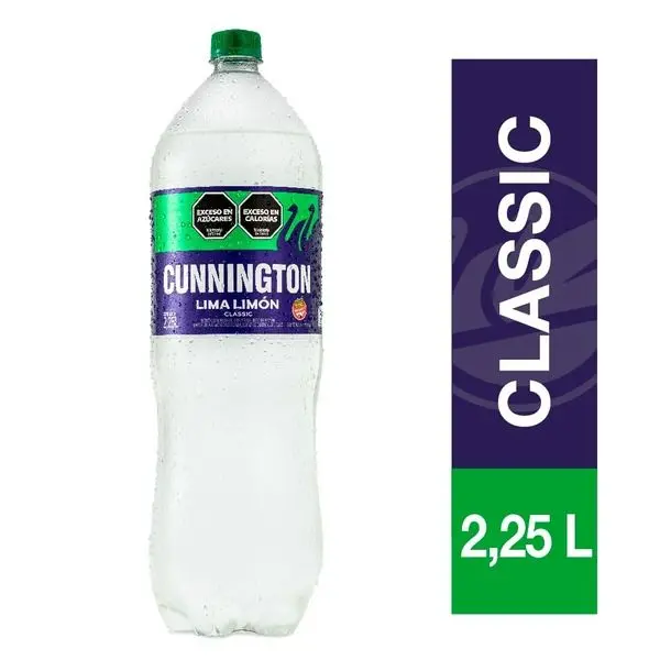 Gaseosa Cunnington Lima Limon 2.250 cc