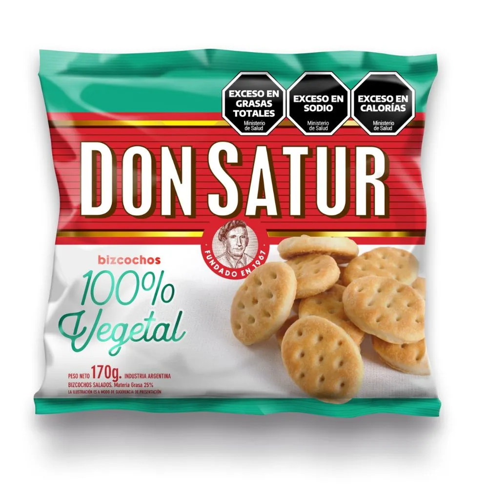 Bizcochitos Vegetal Don Satur 170 g