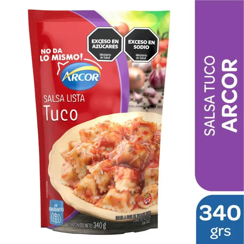 Salsa Tuco Casero Arcor 340g
