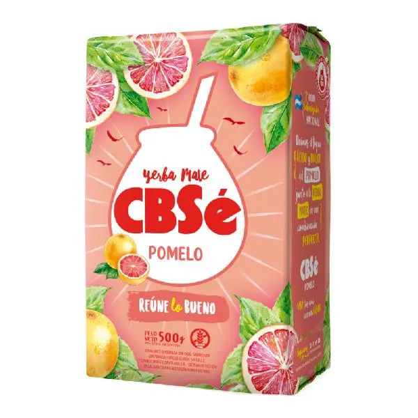 Yerba mate cbse saborizada pomelo 500grs