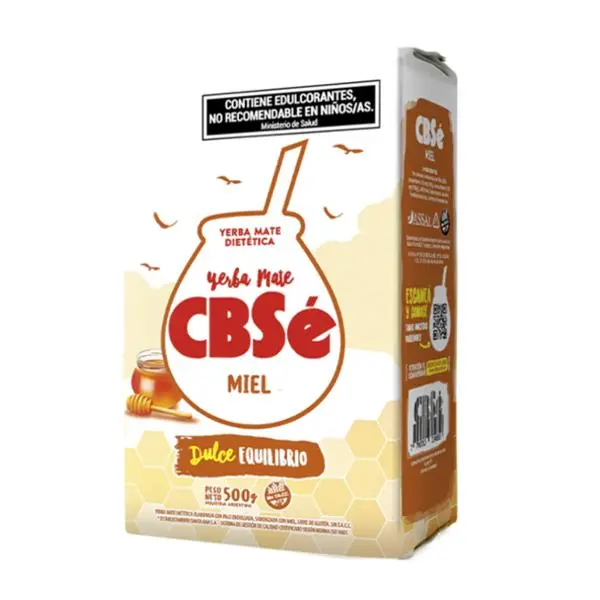 Yerba mate cbse miel 500grs