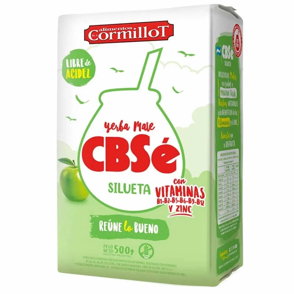 Yerba Mate Silueta Cbsé 500g