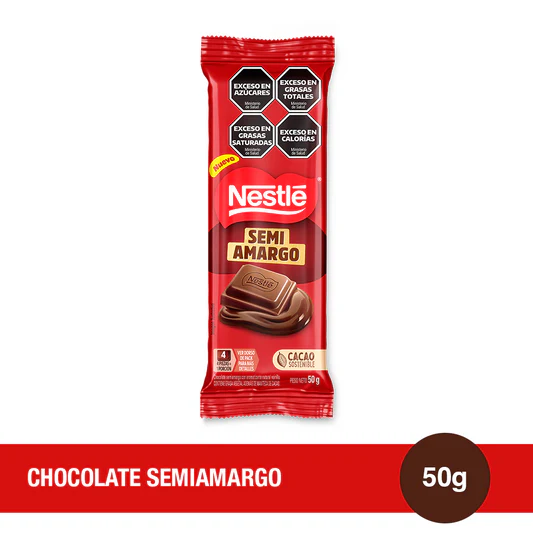 NESTLÉ® Chocolate Semiamargo 50g