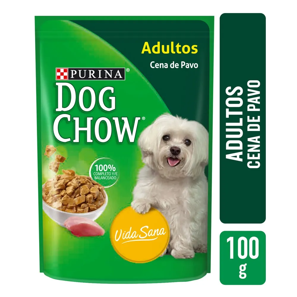 Alimento para Perros Dog Chow Adulto Pavo 100 Gr