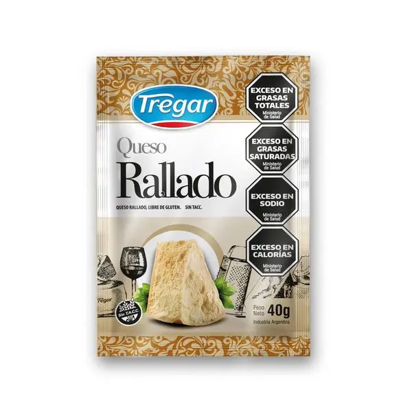 Queso Rallado Tregar  40 Gr