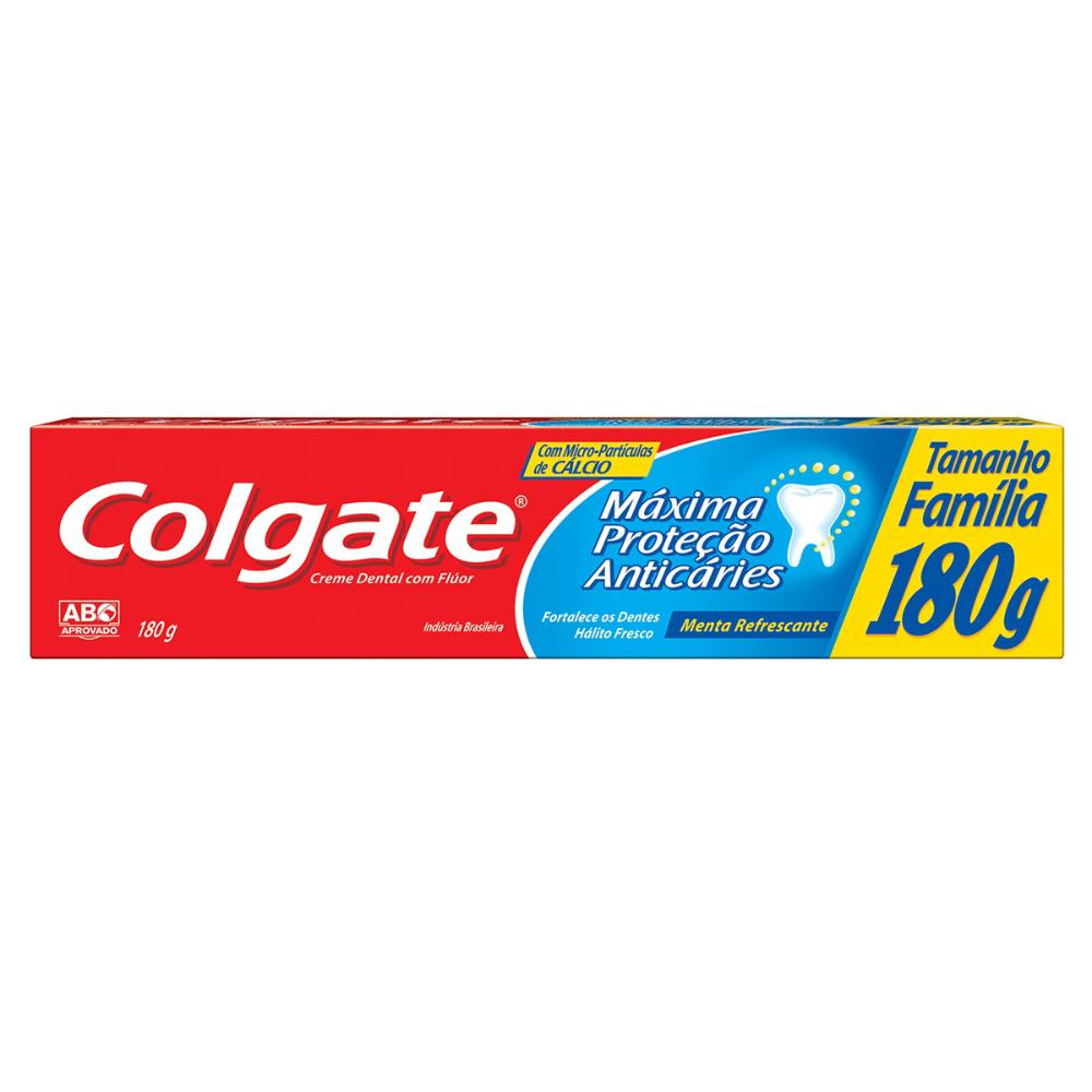 Crema Dental Colgate Máxima Protección Anticaries x 180 gr
