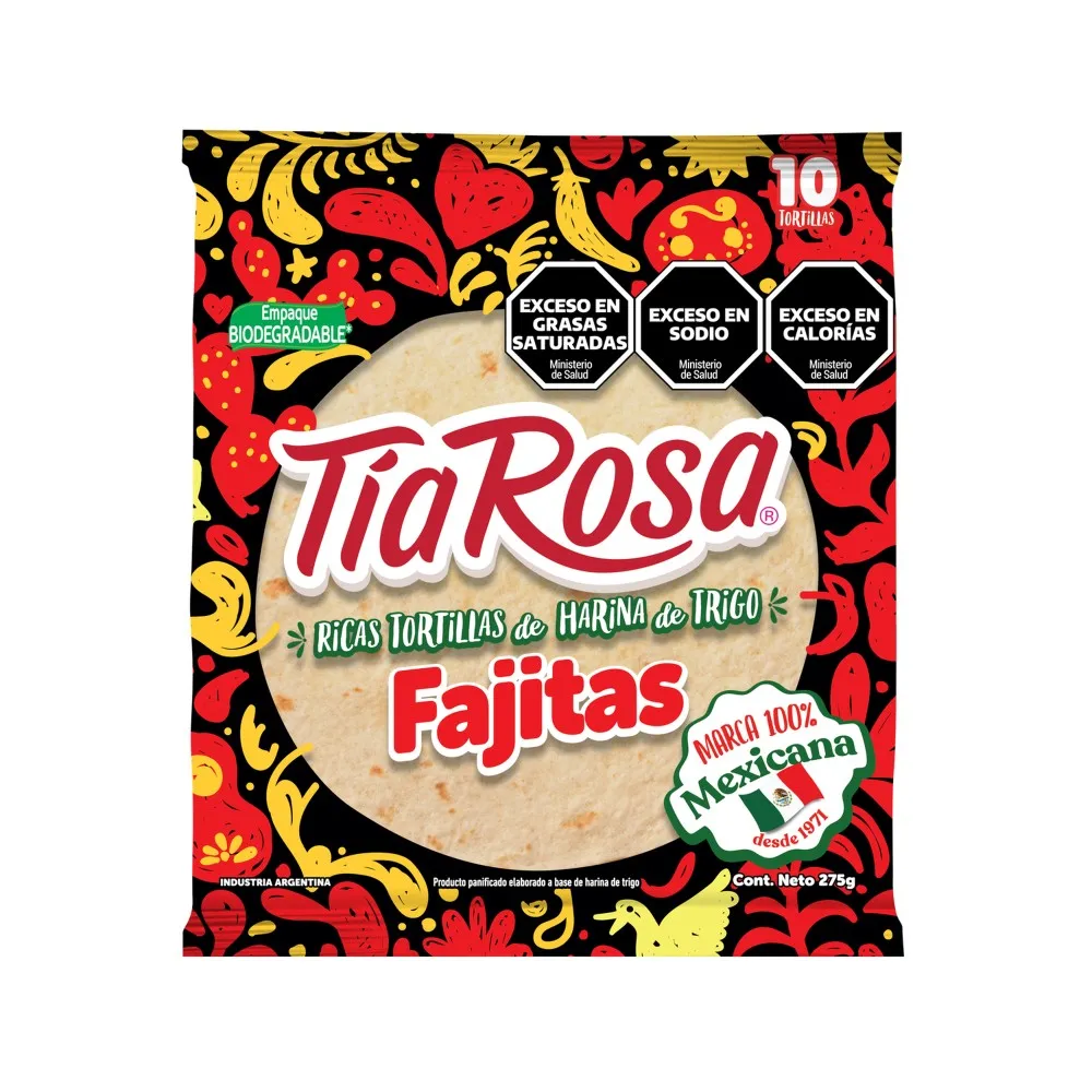 Fajitas Tia Rosa Mexicanas 8u