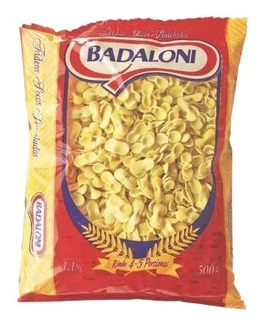 Fideos Moñitos Amarillos Nro 1 Badaloni