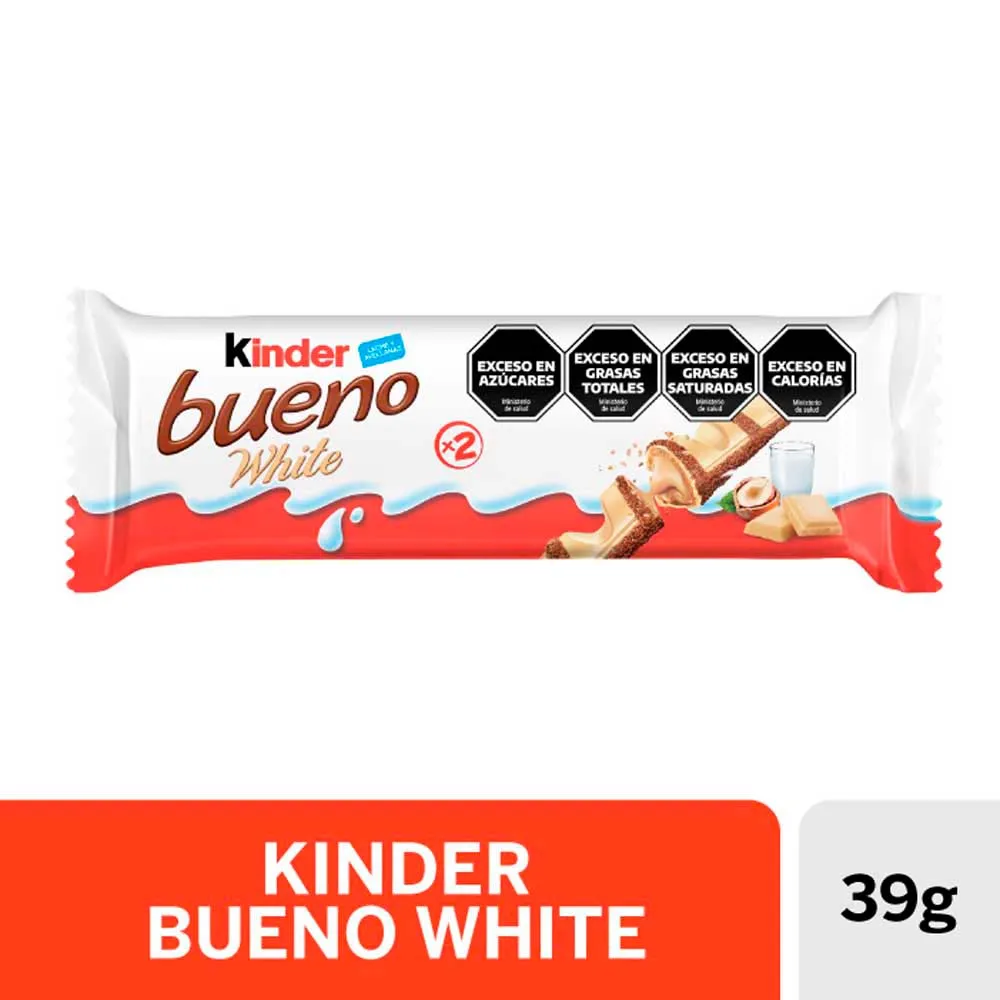 Barrita De Chocolate Rellena Kinder Bueno wh 39 Gr