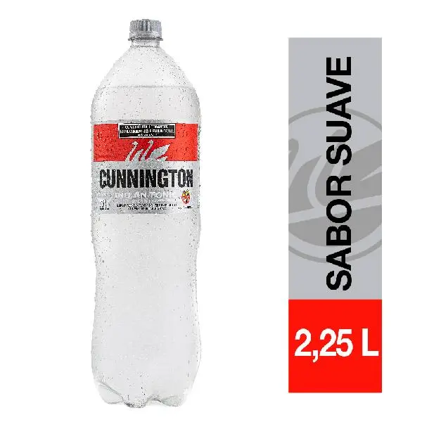 Gaseosa Cunnington Tónica Suave Light 2.25lt