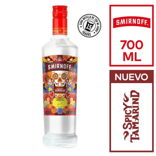 Vodka smirnoff spicy tamarind 700cm3