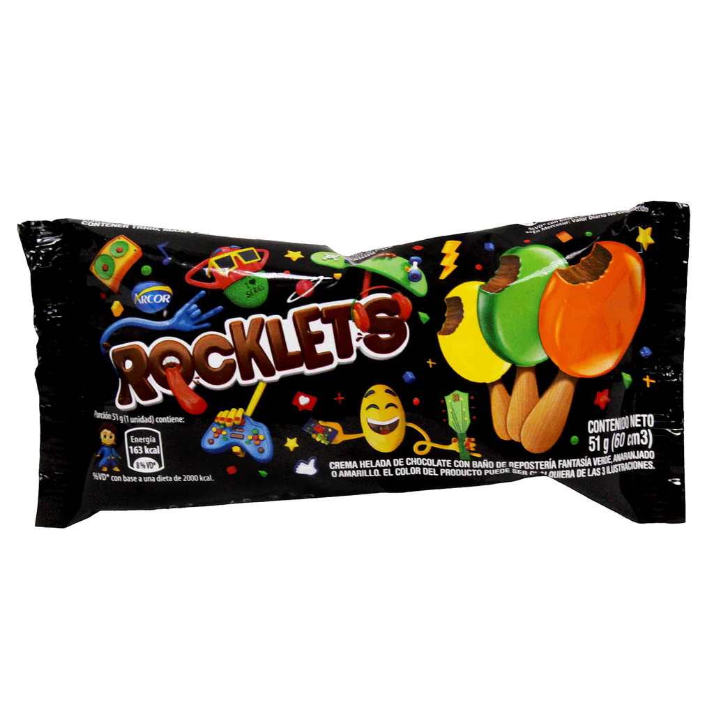 Arcor Helado Rocklets Palito