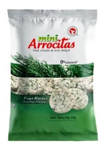 Galletas De Arroz Finas Hierbas Arrocitas 53g
