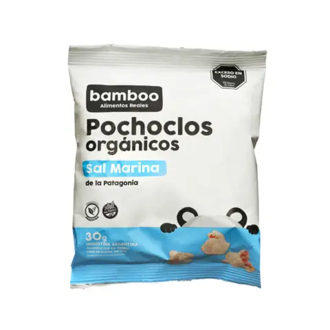 Pochoclos Orgánicos Sal Marina 40g