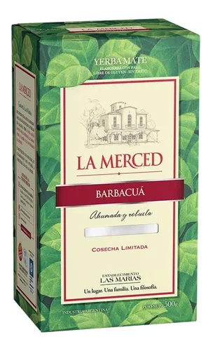 Yerba Mate Barbacua La Merced 500g