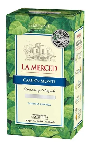 Yerba Mate de Monte La Merced 500g