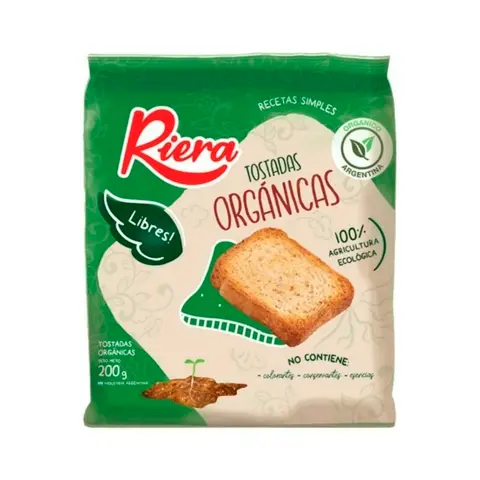 Tostadas Orgánicas Riera 200g