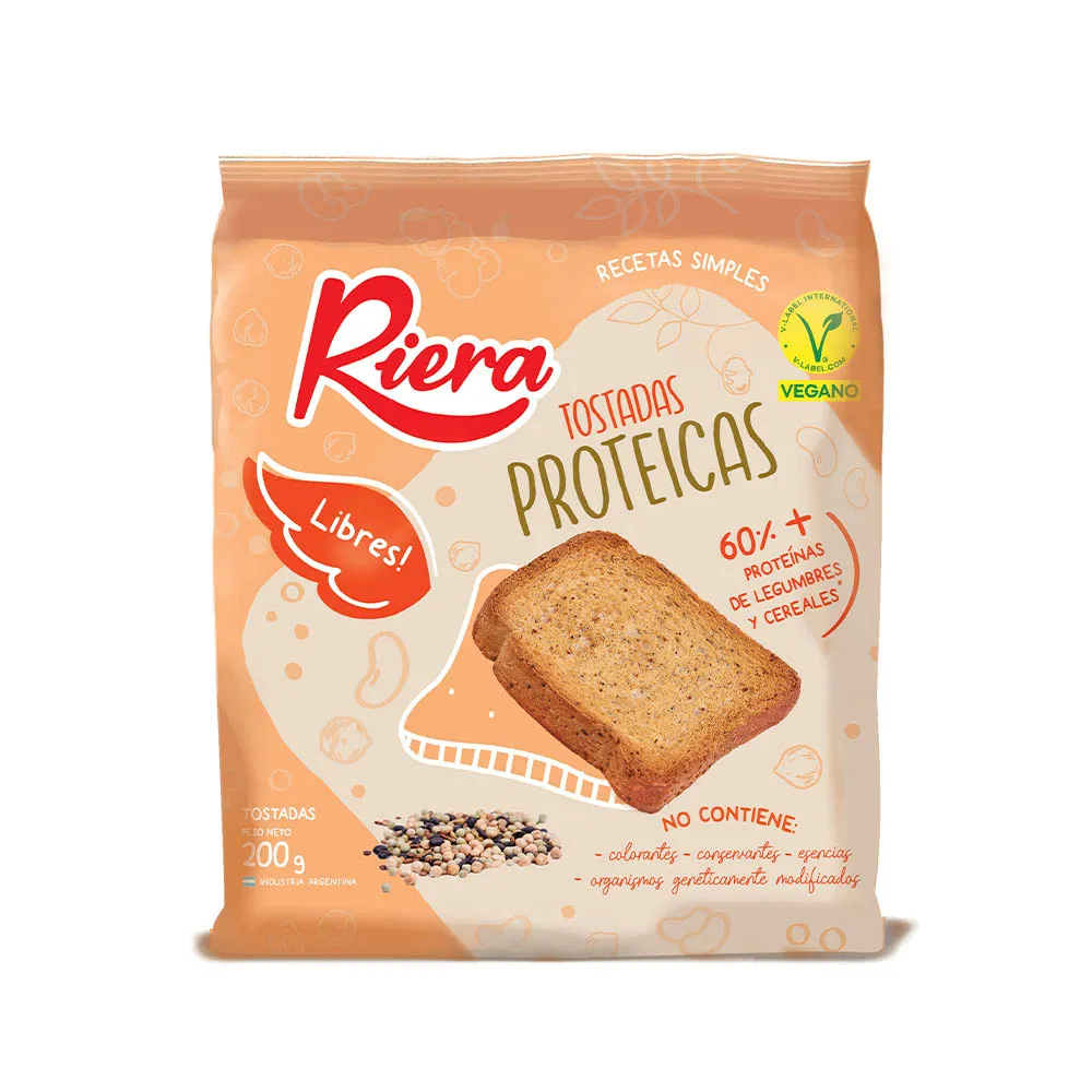 Tostadas Proteicas Riera 200g