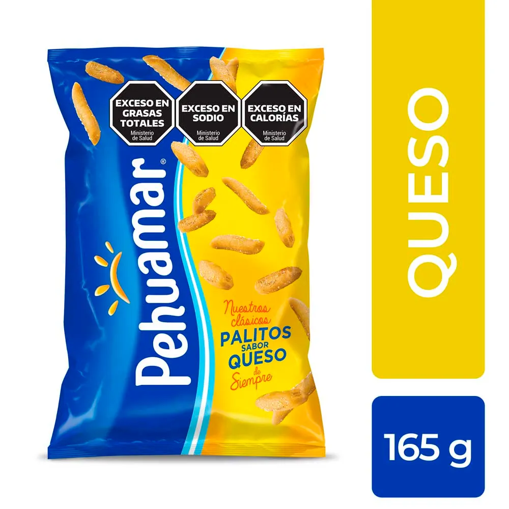 Palitos Queso Pehuamar 165g
