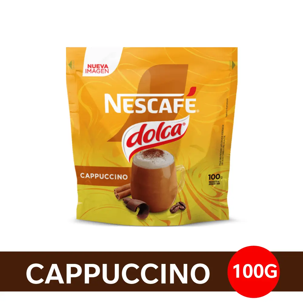 Café Nescafe Capuccino Dolca 100g