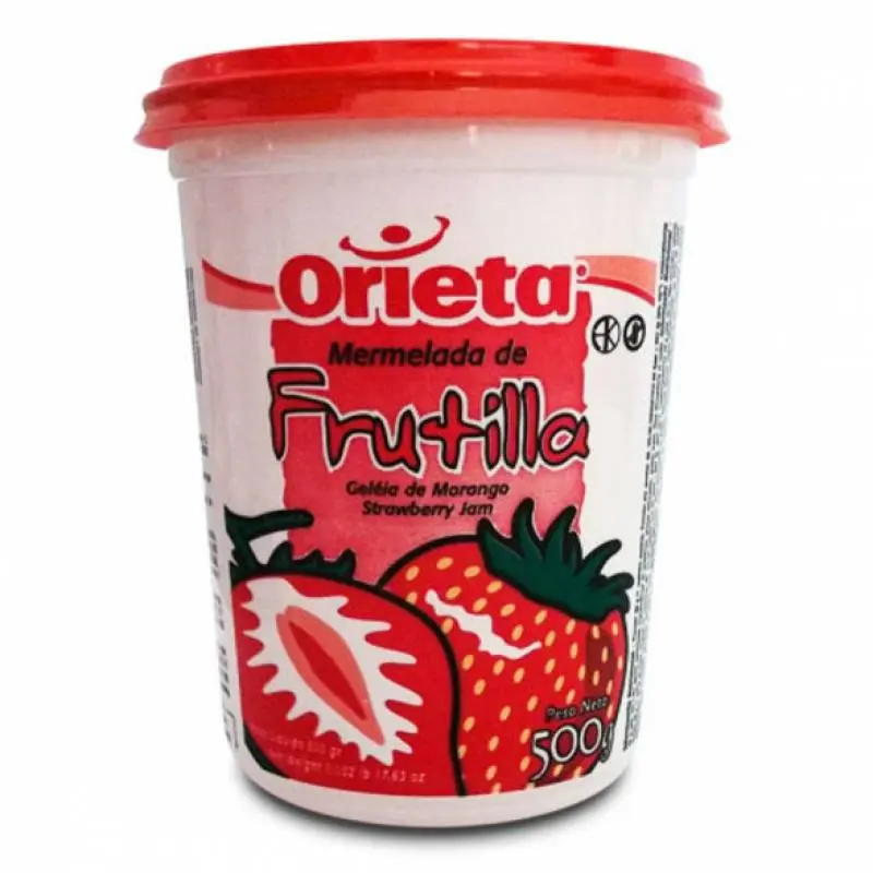 Mermelada de Frutilla Orieta Pote 500g