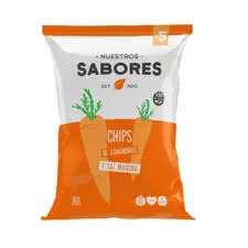 Chips de Zanahoria Nuestros Sabores 80g