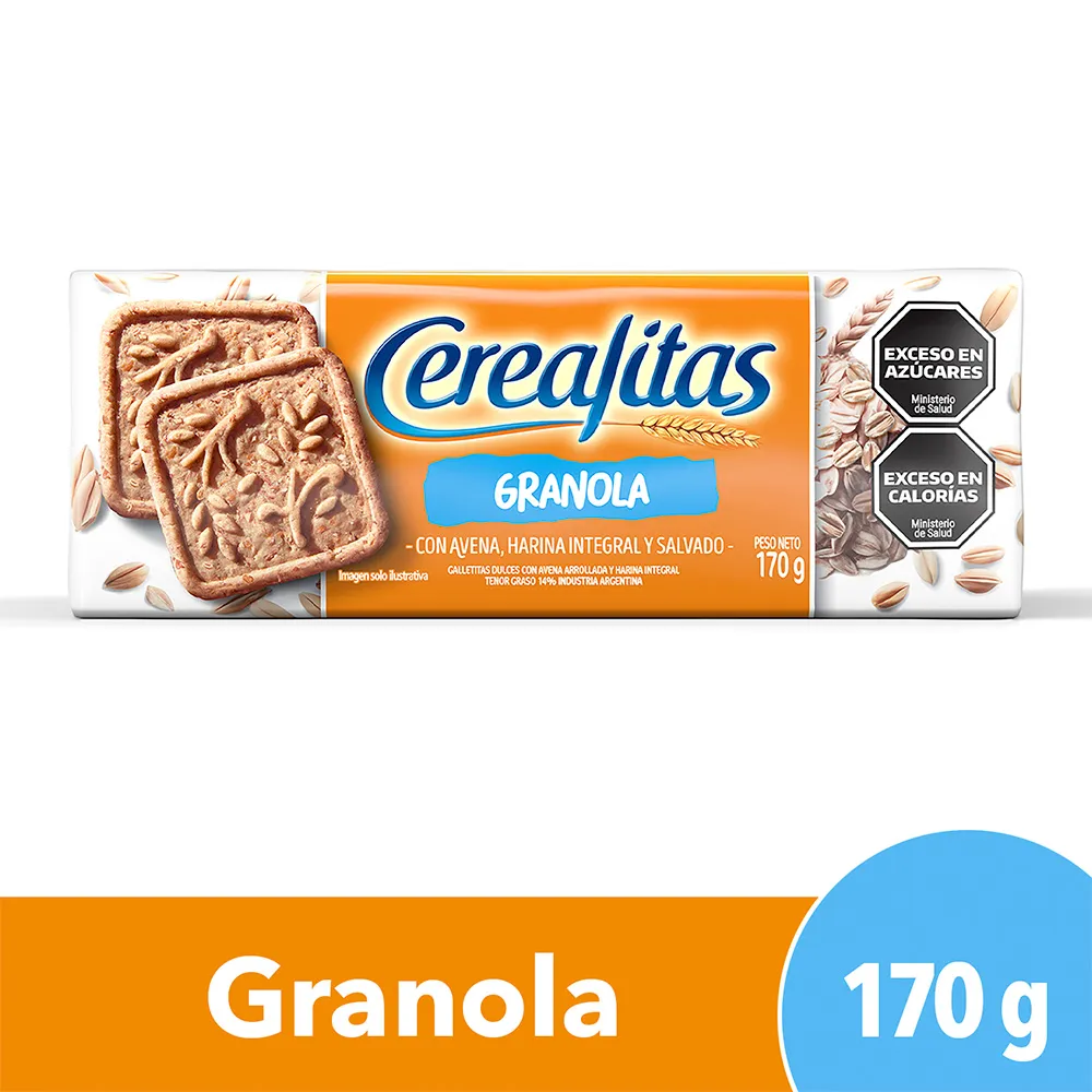 Galletitas Dulces Granola Cerealitas 170g