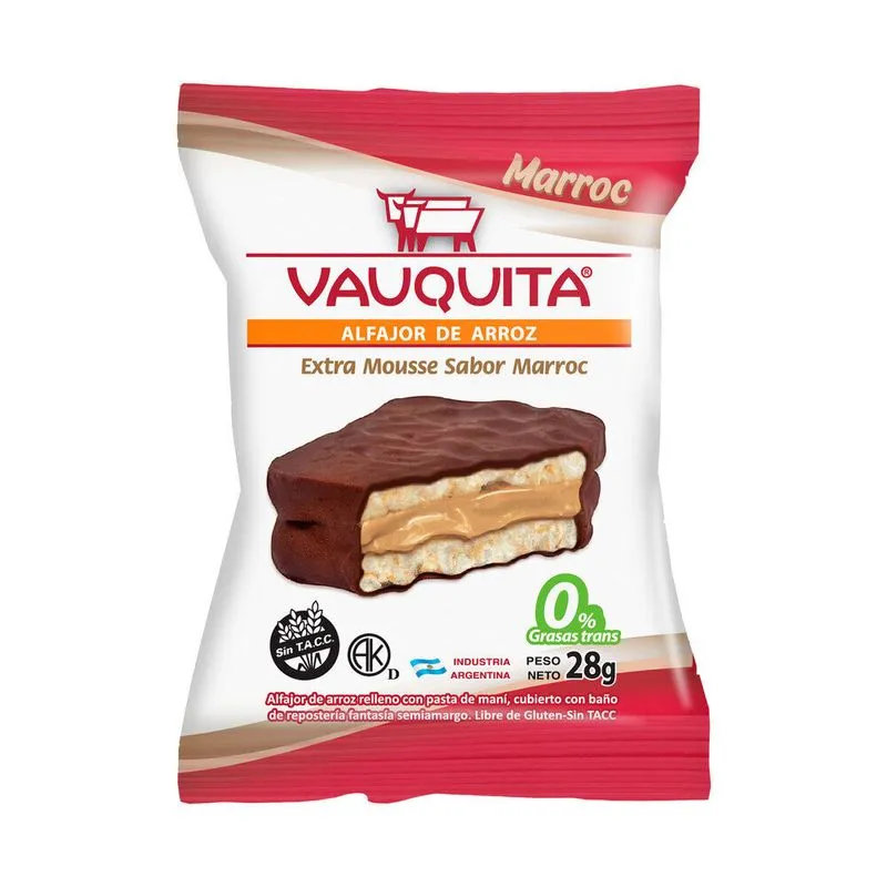 Alfajor de Arroz Marroc La Vauquita