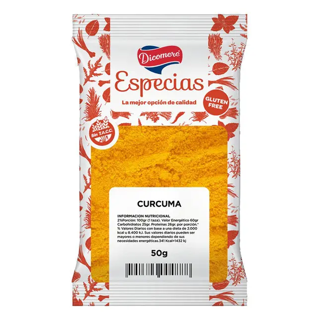 Cúrcuma En Polvo Dicomere 50g