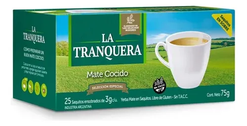 Mate Cocido La Tranquera 25saq