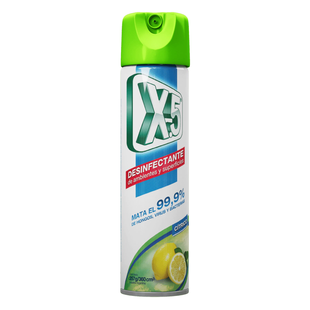 Desinfectante en serosol citrico X5