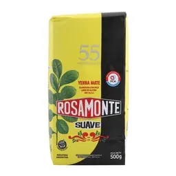 Yerba Mate Suave Rosamonte Aniversario 55 500 Gr