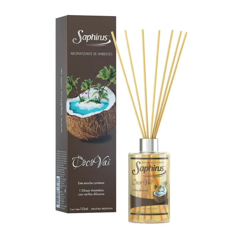 Aromatizante Coco Vai Saphirus 125ml