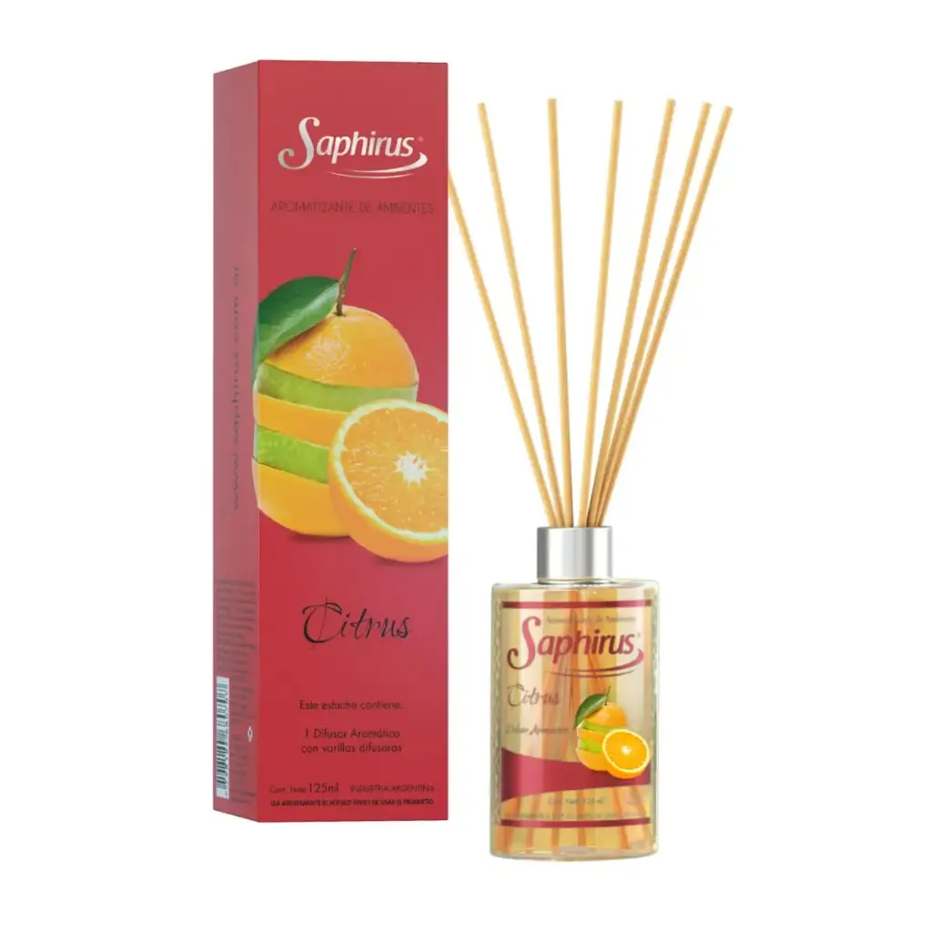 Aromatizante De Ambientes Citrus Difusor 125ml