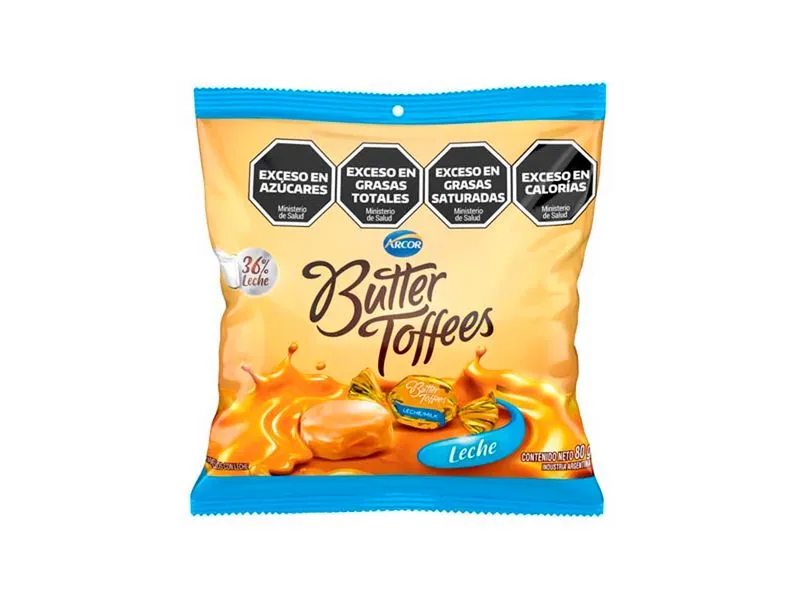 Caramelos Butter Toffees Leche 80g