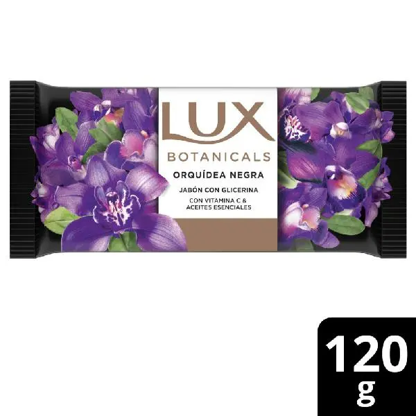 Jabón de tocador lux botanicals orquídea negra 120grs