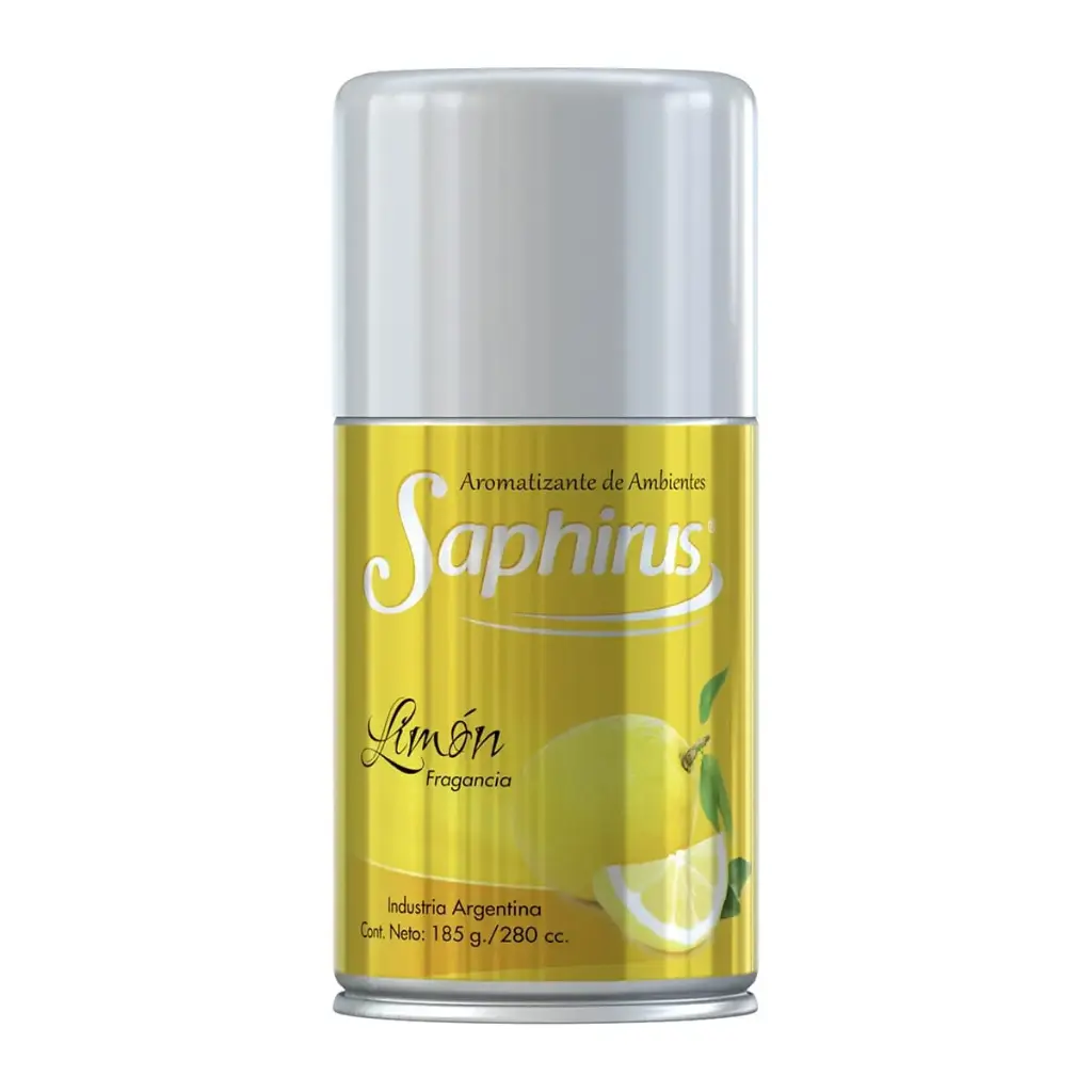 Aromatizante De Ambientes Limon Saphirus Spray 185 g