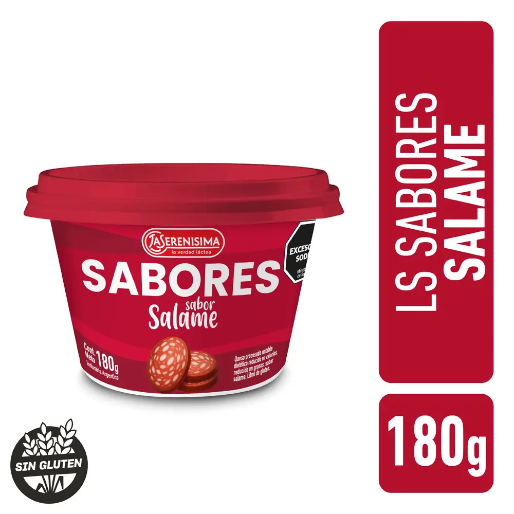 Queso Untable La Serenisima Salame 180 gr
