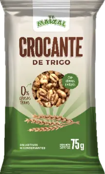 Crocante de Arroz Con Semillas Makzal 75g
