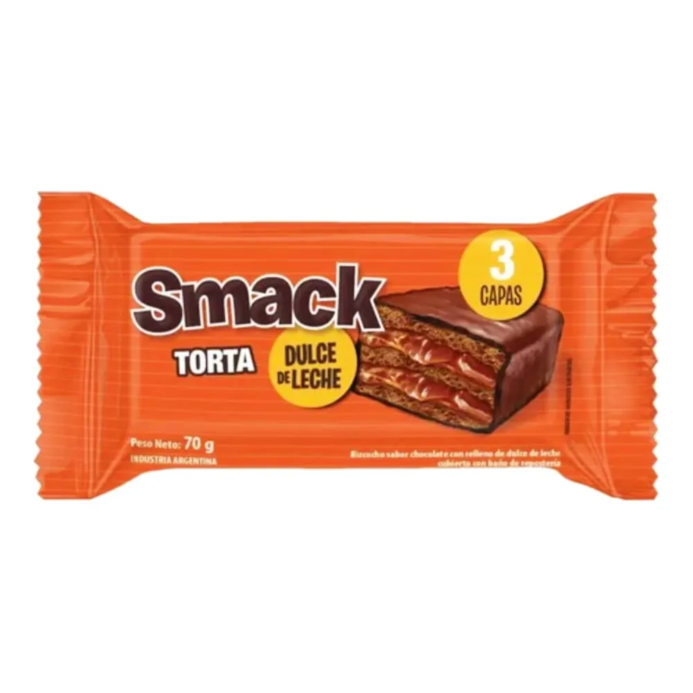 Torta Dulce de Leche Smack 70g