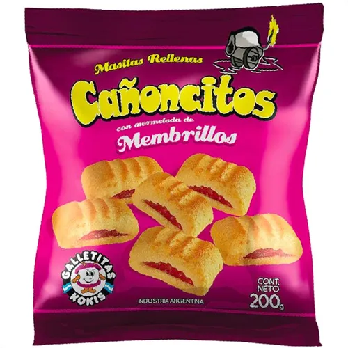 Cañoncitos De Membrillo Kokis 200g