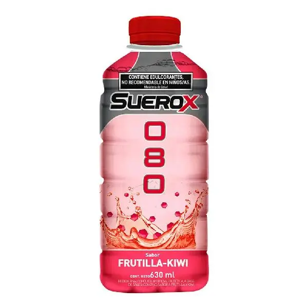 Bebida isotónica suerox sabor frutilla y kiwi 630cm3