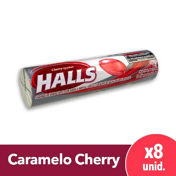 Caramelos Free Cherry Halls 20 g