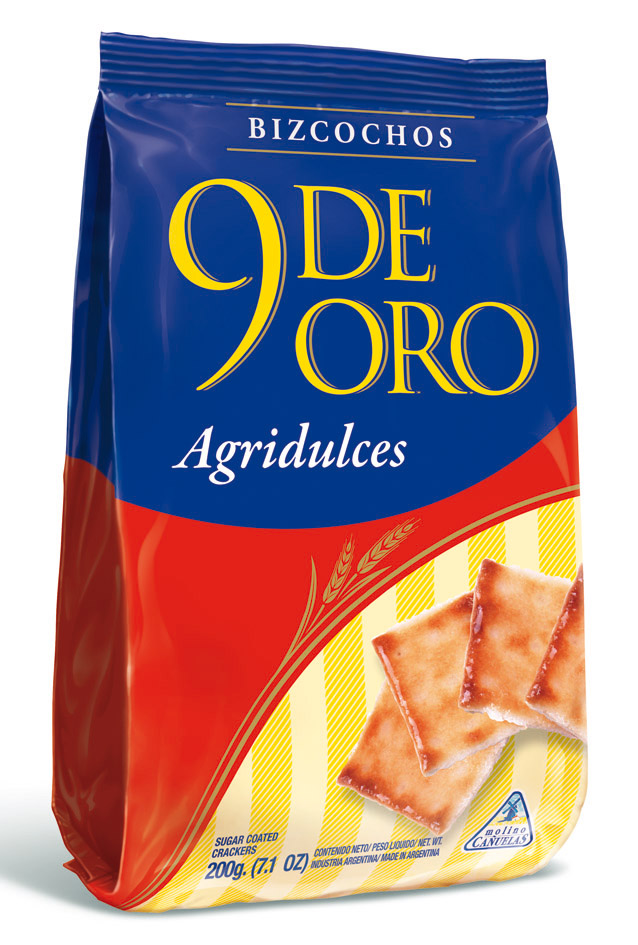 Bizcochitos Agridulce 9 De Oro 200g